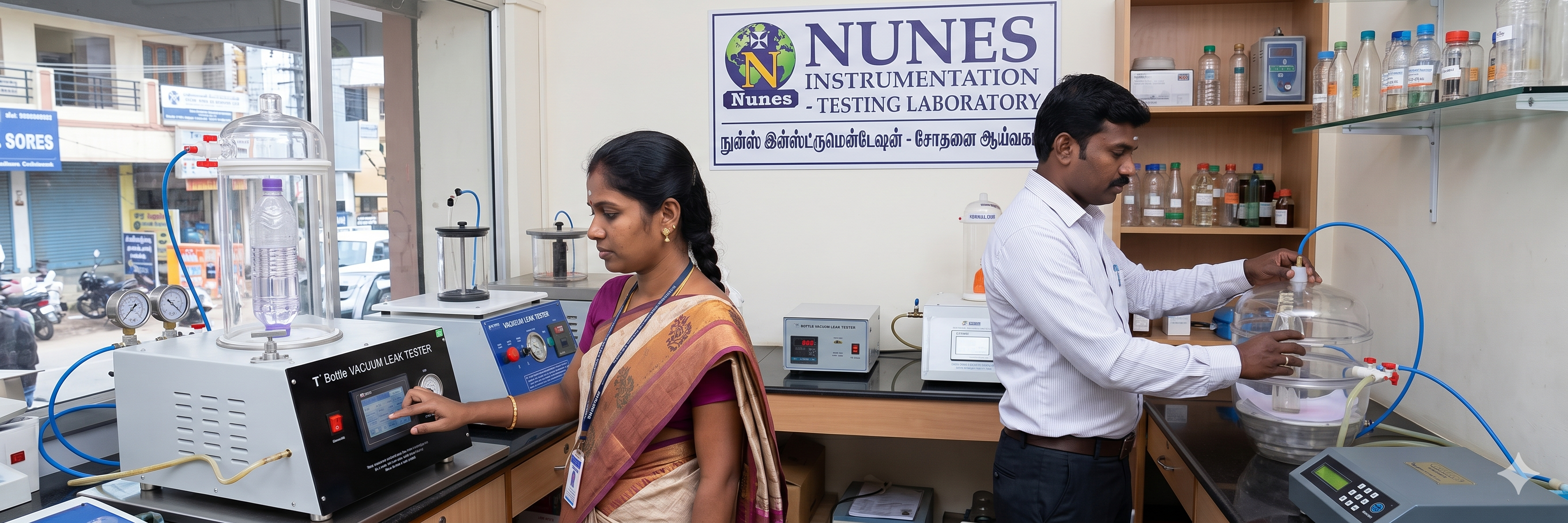 Bottle Vacuum Leak Testers